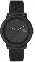 Męski Zegarek Lacoste 12.12 Black 2011171 Sportowy Minimalizm All-Black. Czarne zegarki męskie Lacoste. Za 317.99 zł.