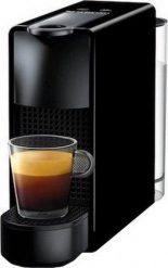 Ekspres na kapsułkiNespressoC30 Essenza Mini czarny XN1108. Czarne ekspresy na kapsułki Nespresso. Za 444.37 zł.