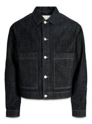 Jack & Jones Kurtka jeansowa Lloyd 12291530 Granatowy Regular Fit. Niebieskie kurtki męskie Jack & Jones, m, bez wzorów, z bawełny, bez ramiączek, bez kaptura. Za 259.99 zł.