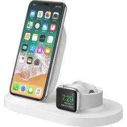 Stacja/replikator Belkin Stacja dokująca BoostUp Wireless dock iPhone+Watch+USB-A biała-F8J235vfWHT. Stacje dokujące marki Belkin. Za 667.40 zł.