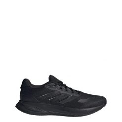 Buty Runfalcon 5 Running. Czarne buty do biegania męskie ADIDAS, bez wzorów, bez zapięcia, do biegania. Za 219.00 zł.