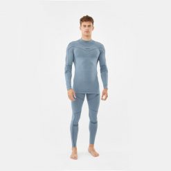Bielizna termoaktywna męska VIKING Gary Turtle Neck. Niebieskia bielizna termoaktywna męska Viking, m, bez wzorów, bez ramiączek, narciarskie. Za 203.99 zł.