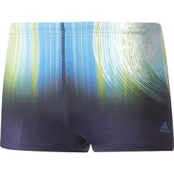 Kąpielówki w kolorze niebiesko-żółtym. Kąpielówki męskie marki adidas Swim. W wyprzedaży za 85.95 zł.