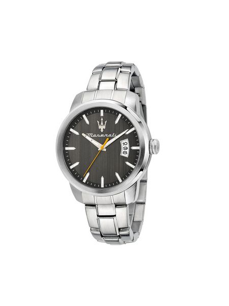 Maserati Zegarek Successo R8853121012 Srebrny. Szare, analogowe zegarki męskie maserati, srebrne. Za 619.99 zł.