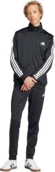 Dres męski adidas Sportswear Basic 3-Stripes Tricot czarny JI8858 S. Czarne komplety dresowe męskie ADIDAS, bez wzorów, z dresówki, bez ramiączek, bez kaptura. Za 376.15 zł.