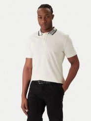 Guess Polo M6RP60 K7O64 Écru Regular Fit. Koszulki polo męskie Guess, m, z aplikacjami, z bawełny, bez kołnierzyka, bez ramiączek. Za 299.99 zł.