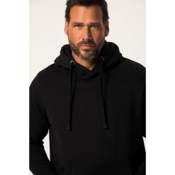Męska Bluza z kapturem odzież domowa kaptur kieszeń kangurka do roz. 8XL. Czarna bluzy nierozpinane męskie JAY-PI, m, bez wzorów, z bawełny, z kapturem. Za 343.99 zł.