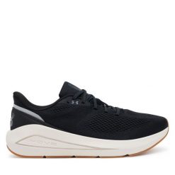 Buty do biegania Under Armour. Czarne buty do biegania męskie Under Armour, bez wzorów, bez zapięcia, do biegania. Za 359.99 zł.