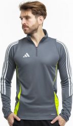Adidas Bluza męska adidas Tiro 24 Training Top szara IV6954 2XL. Szare bluzy nierozpinane męskie ADIDAS, m, bez wzorów, bez ramiączek, bez kaptura. Za 158.23 zł.