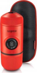 Ekspres na kapsułki Wacaco Manual ground coffee machine with case NANOPRESSO LAVA RED. Czerwone ekspresy na kapsułki Wacaco. Za 312.01 zł.