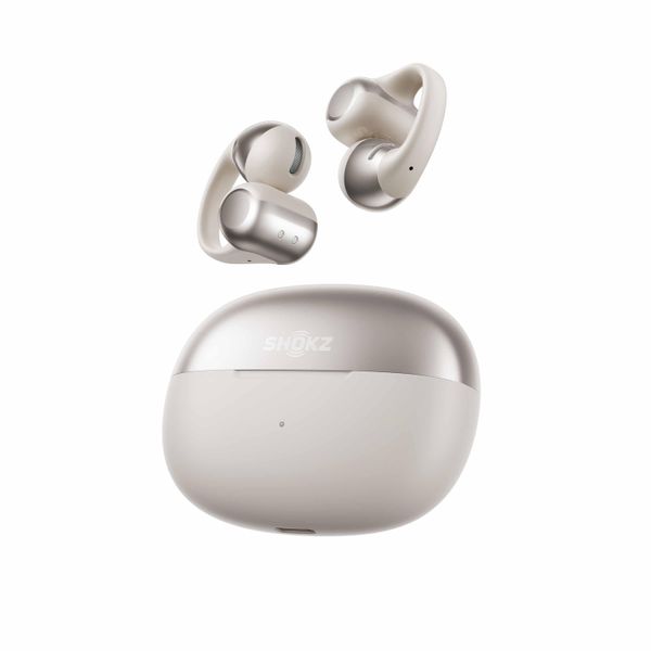 Słuchawki Bluetooth Shokz – OPENDOTS ONE. Brązowe słuchawki bluetooth SHOKZ. Za 1,050.50 zł.