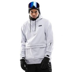Kurtka narciarsko-snowboardowa W3 Lhotse. Szare kurtki softshell męskie SIROKO, na zimę, m, bez wzorów, z softshellu, bez kaptura, narciarskie. W wyprzedaży za 295.00 zł.