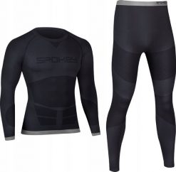 Spokey Dri Hi Optima Set bluza+spodnie r. L/XL Spokey. Bielizna termoaktywna męska Spokey, l, bez wzorów, bez ramiączek. Za 169.99 zł.
