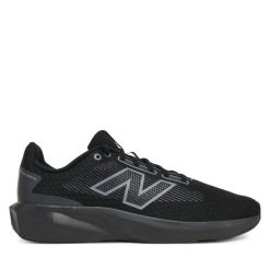 Buty do biegania New Balance. Czarne buty do biegania męskie New Balance, bez wzorów, bez zapięcia, do biegania. Za 219.99 zł.