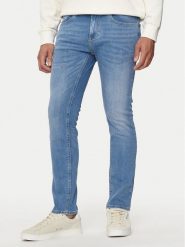 Tommy Jeans Jeansy Scanton DM0DM20202 Niebieski Slim Fit. Niebieskie jeansy męskie Tommy Jeans, bez wzorów, z bawełny. Za 279.99 zł.