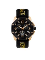 Timex Zegarek Icon Chronograph TW2V58500 Czarny. Czarne, analogowe zegarki męskie Timex. Za 939.99 zł.