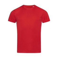 Męska Koszulka Sportowa. Czerwone t-shirty sportowe męskie Stedman, m, bez wzorów, sportowe, bez ramiączek. Za 51.99 zł.