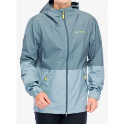 Kurtka przeciwdeszczowa męska Vaude Neyland 2.5L Jacket. Szare kurtki męskie Vaude, l, bez wzorów, sportowe, bez ramiączek, bez kaptura. Za 508.99 zł.