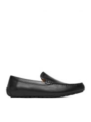 GINO ROSSI Mokasyny CEO-LUIGI-03 125AM Czarny. Czarne mokasyny męskie Gino Rossi, ze skóry, bez zapięcia. Za 299.99 zł.