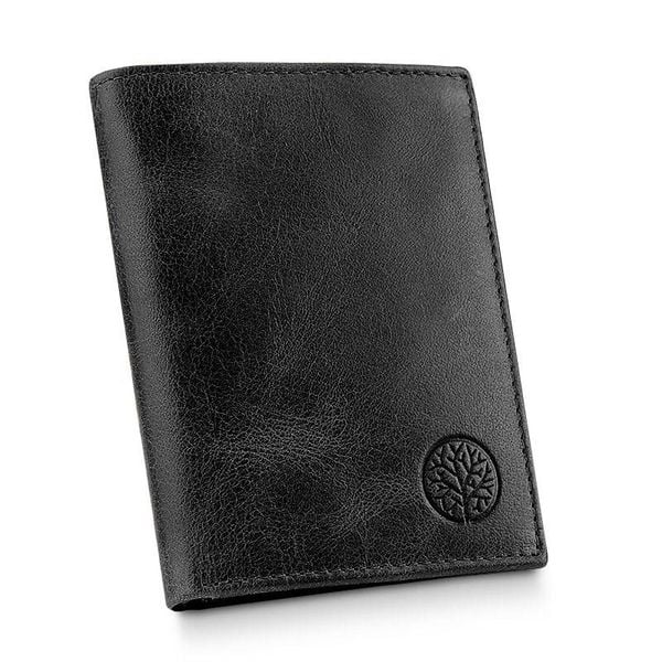 Portfel męski BETLEWSKI BPM-BB-62 CZARNY. Czarne portfele męskie Betlewski, bez wzorów, ze skóry. Za 119.99 zł.
