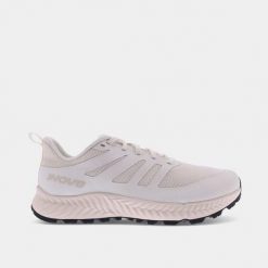 Buty do biegania męskie, Trailfly Standard. Białe buty do biegania męskie Inov-8, bez wzorów, z gumy, bez zapięcia, do biegania. Za 499.99 zł.
