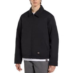 Kurtka DICKIES EISENHOWER Czarny. Czarne kurtki męskie Dickies, m, bez wzorów, z tkaniny, bez ramiączek, bez kaptura. Za 682.22 zł.