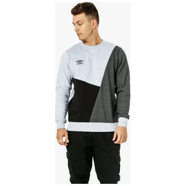 Umbro Bluza Cut And Sew , szary, rozmiar XL. Szare bluzy nierozpinane męskie Umbro, m, bez wzorów, z bawełny, bez ramiączek, bez kaptura. W wyprzedaży za 79.99 zł.