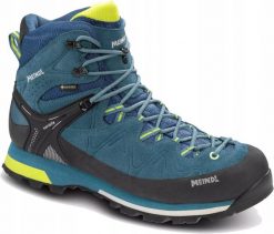 Buty trekkingowe męskie Meindl Tonale GTX - dark green/lemon. Zielone buty trekkingowe męskie Meindl, bez wzorów, bez zapięcia. Za 1,316.44 zł.