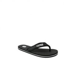 Japonki męskie Colmar Flip Flop Plain. Czarne klapki i japonki męskie Colmar, bez wzorów, z materiału. W wyprzedaży za 59.99 zł.