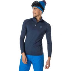 Koszulka termoaktywna Rossignol Classique 1/2 Zip granatowa. Niebieskie bielizna termoaktywna męska Rossignol, xl, bez wzorów, bez ramiączek, narciarskie. Za 335.00 zł.
