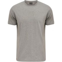 Koszulka Hummel Red Basic. Szare t-shirty sportowe męskie HUMMEL, xl, bez wzorów, z bawełny, sportowe, bez ramiączek. Za 117.00 zł.