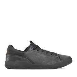 Półbuty CAT Footwear. Czarne codzienne półbuty męskie CAT Footwear, bez wzorów, bez obcasa, bez zapięcia. Za 309.99 zł.