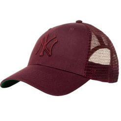 Czapka z daszkiem dla dorosłych 47 Brand MLB New York Yankees Branson Cap. Brązowe czapki męskie 47 Brand, bez wzorów, z bawełny, sportowe. Za 178.50 zł.