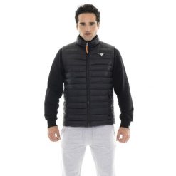 Bluza z pełny zamek błyskawiczny na co dzień. Czarne kurtki treningowe męskie LEONE 1947 APPAREL, bez wzorów, z poliesteru, bez kaptura, na fitness i siłownię. W wyprzedaży za 157.01 zł.