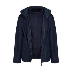 Kurtka Regatta Classic 3-in-1. Niebieskie kurtki męskie Regatta, bez wzorów, bez ramiączek, bez kaptura. Za 355.00 zł.