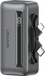 Powerbank USAMS US-CD233 4500mAh USB-C, Lightning 20W PD Fast Charge szary/tarnish. Szare powerbanki Usams. Za 55.05 zł.