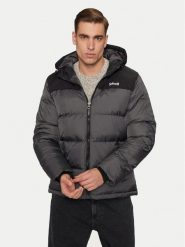 Schott NYC Kurtka zimowa UTAH2 Szary Regular Fit. Szare kurtki męskie Schott NYC, na zimę, m, bez wzorów, z syntetyku, bez ramiączek, bez kaptura. Za 529.99 zł.