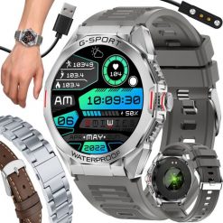 SMARTWATCH ZEGAREK MĘSKI ROZMOWY SMS MENU PL POLSKIE PULS SPORT SMART WATCH. Zegarki męskie NoName. Za 229.99 zł.