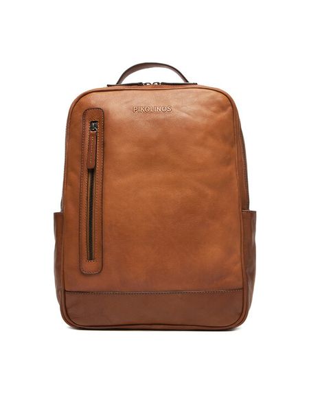 Pikolinos Plecak Mha-783C1 Brązowy. Brązowe plecaki męskie Pikolinos, bez wzorów, ze skóry. Za 939.99 zł.