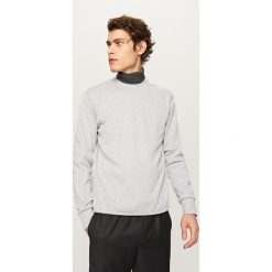 Gładka bluza - Jasny szar. Bluzy nierozpinane męskie marki Reserved. Za 79.99 zł.