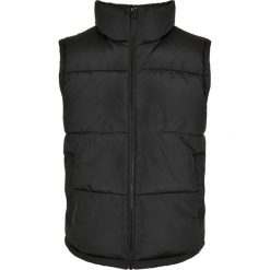 Kurtka Urban Classics block puffer. Czarne kurtki męskie Urban Classics, m, bez wzorów, z puchu, bez ramiączek, bez kaptura. Za 295.10 zł.