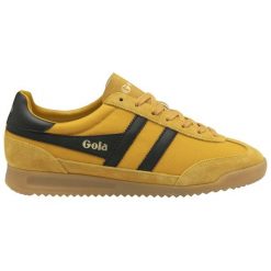 Nylonowe sneakersy z sznurowadłami Gola Tornado. Czarne buty sportowe na co dzień męskie Gola, m, bez wzorów, z nylonu, retro, bez ramiączek, bez kaptura. Za 413.50 zł.