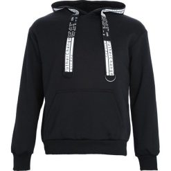 Czarno-Biała Bluza Advanced. Bluzy nierozpinane męskie marki Born2be. Za 79.99 zł.