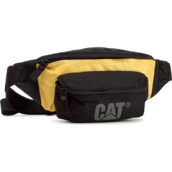 Saszetka nerka CATERPILLAR - Raymond 80001-12 Black/Yellow. Czarne saszetki męskie CATerpillar, z materiału. Za 59.00 zł.