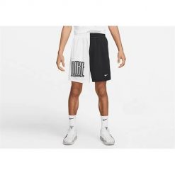 Spodenki treningowe męskie Nike Dri-fit Starting. Białe spodnie na co dzień męskie Nike, bez wzorów, z dresówki, casualowe, krótkie. Za 239.99 zł.