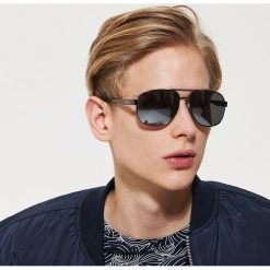 Okulary przeciwsłoneczne - Czarny. Okulary przeciwsłoneczne męskie marki House. Za 25.99 zł.