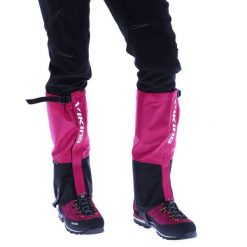 Stuptuty trekkingowe Viking Kanion. Czarne buty zimowe męskie Viking, bez wzorów, sportowe, bez obcasa, bez zapięcia. Za 78.02 zł.