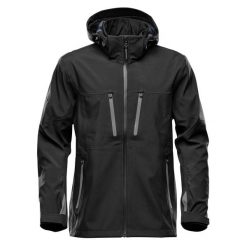 Męska Kurtka Patrol Soft Shell. Czarne kurtki męskie STORMTECH, m, bez wzorów, sportowe, bez ramiączek, bez kaptura. Za 931.99 zł.