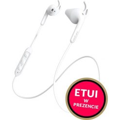 Słuchawki DeFunc Earbud PLUS Sport białe. Białe słuchawki bluetooth DeFunc. Za 103.90 zł.