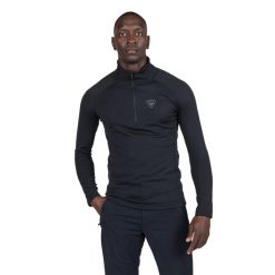 Bluza męska Rossignol Blackside Fleece Hz. Czarne bluzy nierozpinane męskie Rossignol, m, bez wzorów, sportowe, bez ramiączek, bez kaptura. Za 550.00 zł.